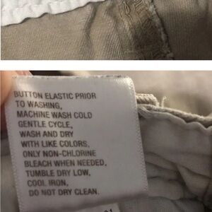 Old Navy Cargo Shorts kids Size 8 khaki